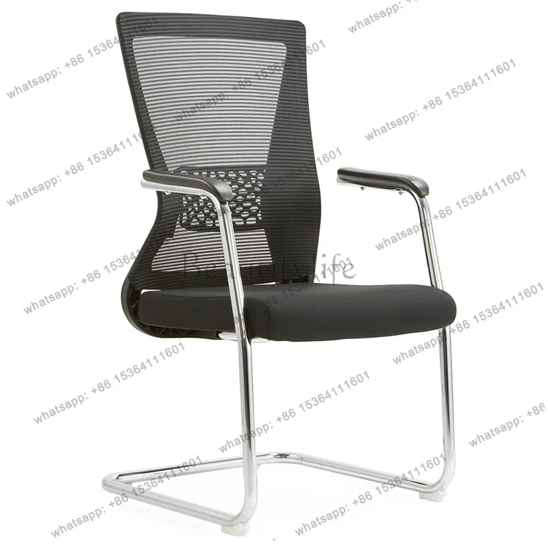 LSModern Homestay Office Chairs Advanced Accent Leisure Handrail Office Chairs Living Room Mesh Fabric Furniture Cadeira Lsdny