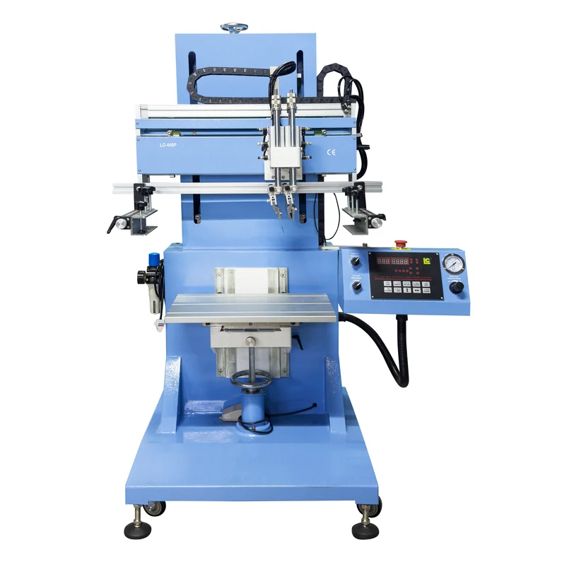 New Hot-selling Pneumatic Flat Screen Printing Machine for Plastic Baskets Beer Crates