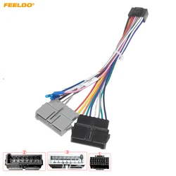 FEELDO Car 16pin Power Cord Wiring Harness Adapter For Jeep Grand Cherokee (1998-2004) Installation Head Unit Cable #HQ7726