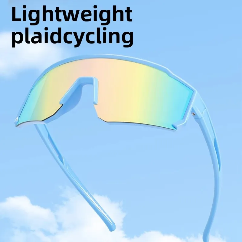 Cycling Sunglasses Kids UV Protection HD Polarized TR90 Girl Sun Glasses Safety Anti Slip Sunglasses Boys 5 To 14 Years Old