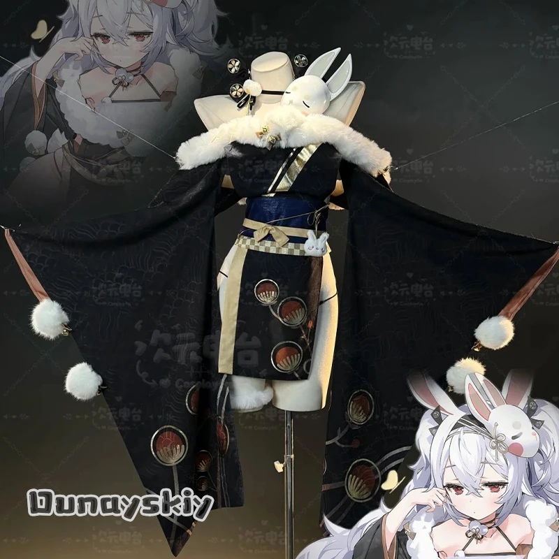 

Du Ss St@Azur Lane Laffey Bunny Mayor Parade Break Косплей Костюм Игровой наряд Полный комплект Аниме Наряд. Сексуальная традиция Рождества