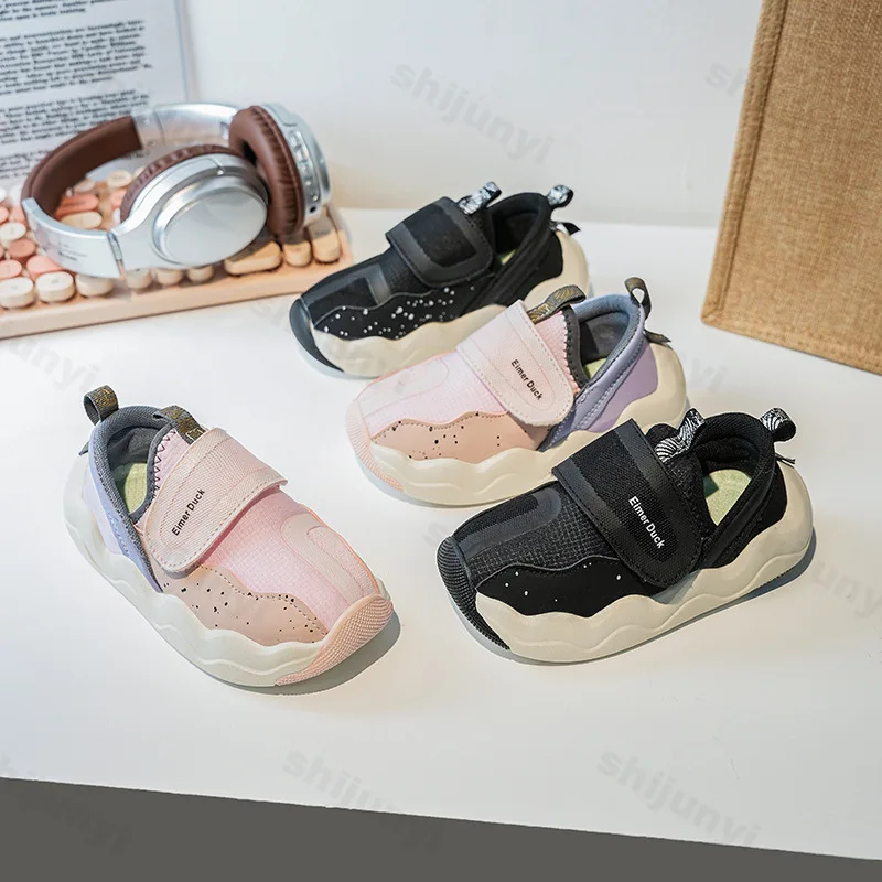 

Childrens' Fashion Trend Low Top Casual Sports Shoes 2025 Autumn New Boys' Soft Sole Comfortable Mesh Breathable Chunky Sneakers