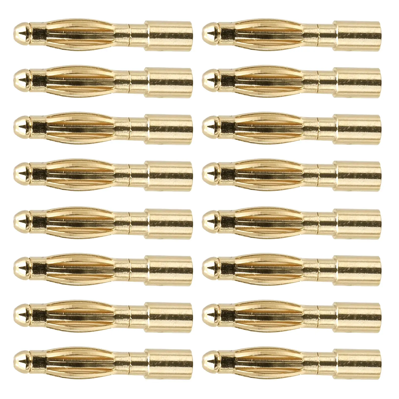 30Pairs High Precision Banana Plug Adapter Connector Set Speaker Audio Cable Plugs for Amplifier Receiver Motor Rc Accessories