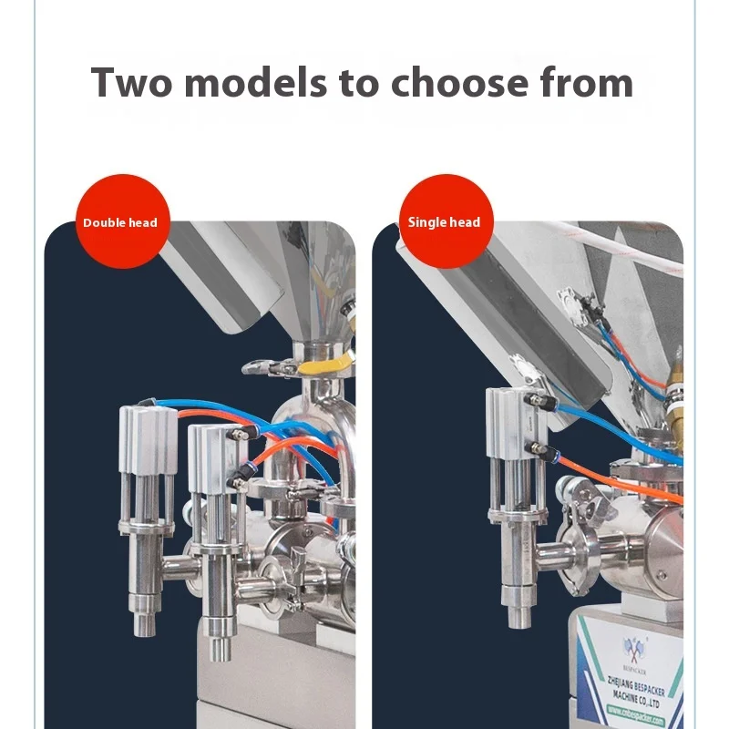 Floor Standing Paste Filling Machine Heating Stirring Equipment For Ketchup Honey Peanut Butter