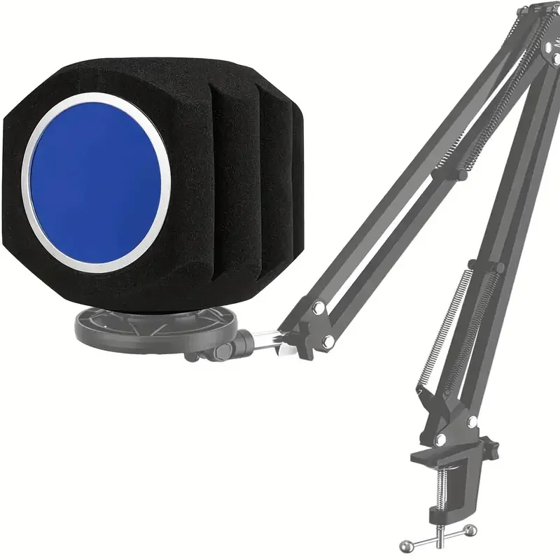Microphone Pop Filter Wind Shield Acoustic For Record Studios Mic Sound-absorbing Foam Vocal Isolation Ball
