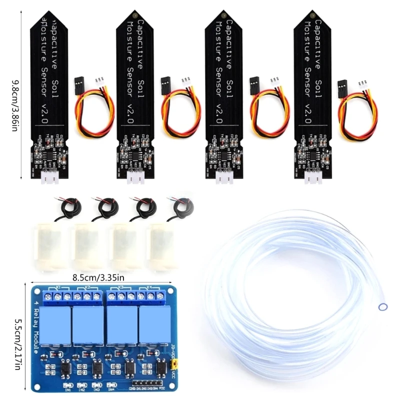 componentes eletrônicos DC5V sistema irrigação automática para flores jardim