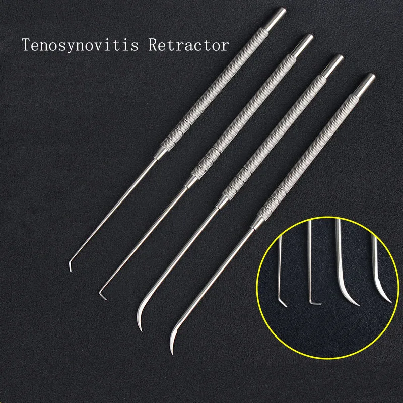 สแตนเลส Tenosynovitis โครเชต์ตะขอมีดใบมีดใบมีดตัดกระดูกเครื่องมือและเครื่องมือโครเชต์