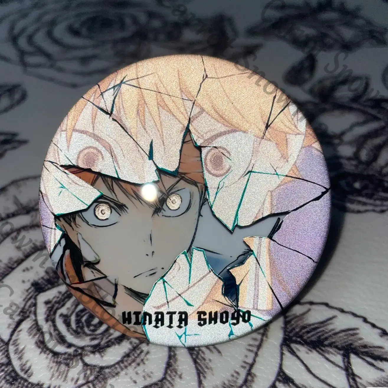 Haikyuu!! Shoyo Hinata Kei Tsukishima Kozume Kenma Tinplate Badge Emblem Brooch Cospaly Cartoon Gift