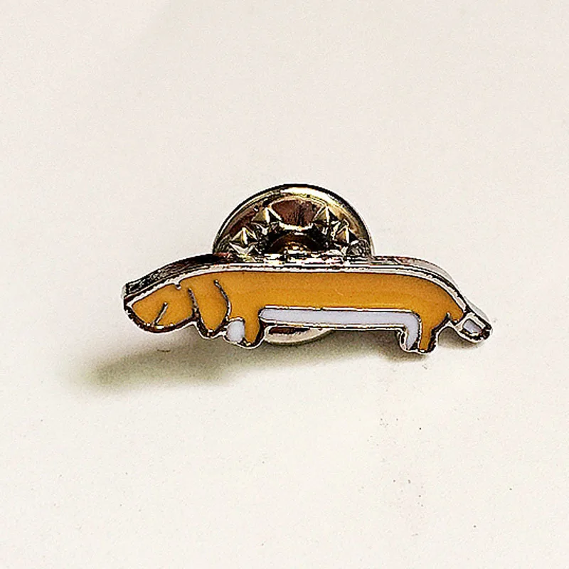 Dog Brooch Pet Puppy Corgi Bichon Poodle Samoyed Bulldog Husky Pug Schnauzer Enamel Pins Multiple Accessories Button Badge