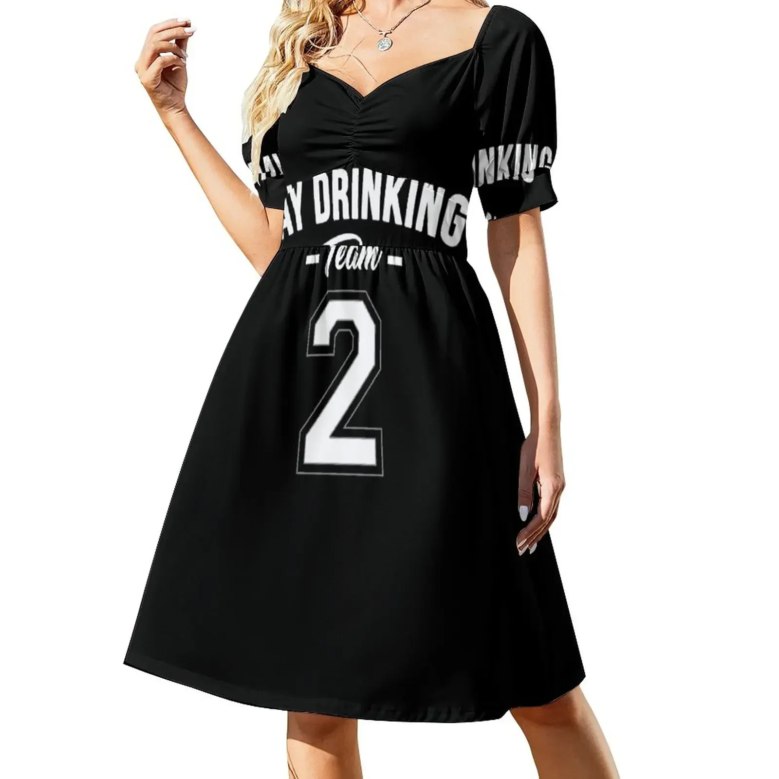 Day Drinking Team Member 2 Sleeveless Dress summer woman dress 2025 Women dresses summer women clothing 2025 new arrivals Dress