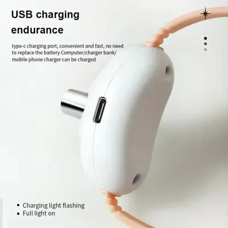 طوق قطط بإضاءة LED قابل لإعادة الشحن مع لعبة ليزر تفاعلية للحيوانات الأليفة - دعابة إلكترونية ممتعة وجذابة للقطط والكلاب