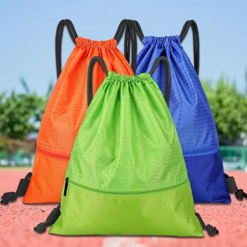 

【xxx】Drawstring Backpack Capacity Sports Backpack Man Wear-resistant Gym Bag Lightweight Basketball Backpack Sport Bag Yoga Bag
