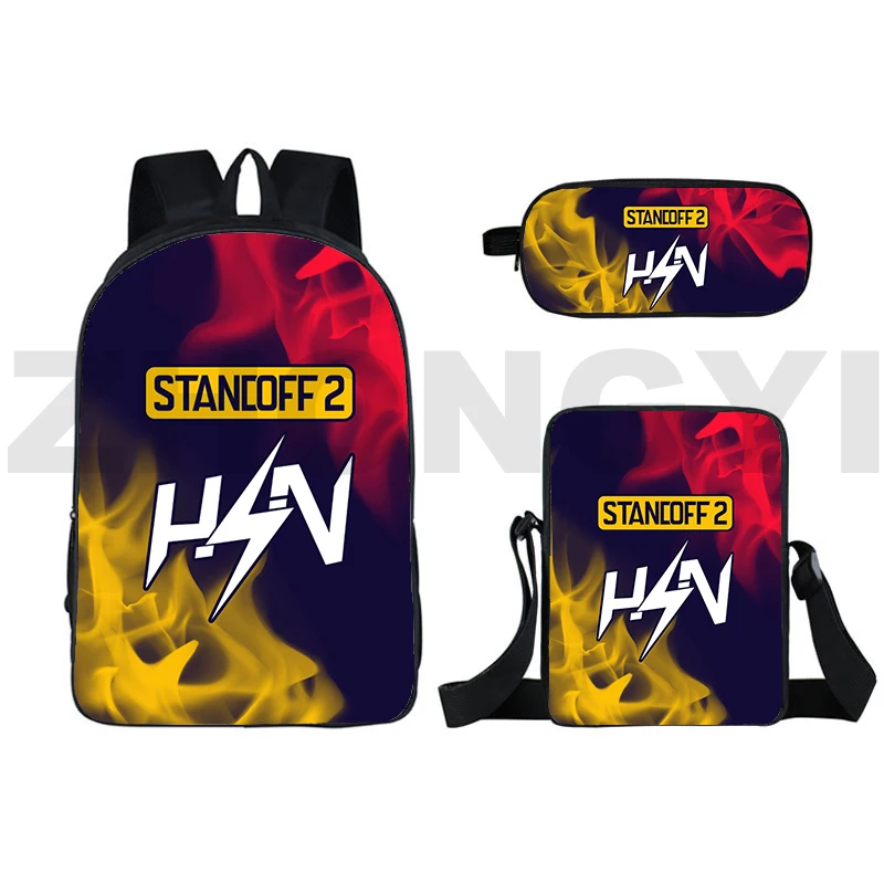 

3 Pcs/Set Women Colorful Korean Style Travel Mochila Camouflage Army Standoff 2 Backpacks 3D Harajuku Preppy Student Schoolbags