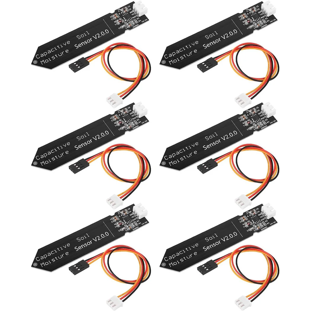 Capacitive Soil Moisture Sensor Module Wide Voltage 3.3V Corrosion Resistant W/ Gravity for Arduino Soil Moisture Sensor Board