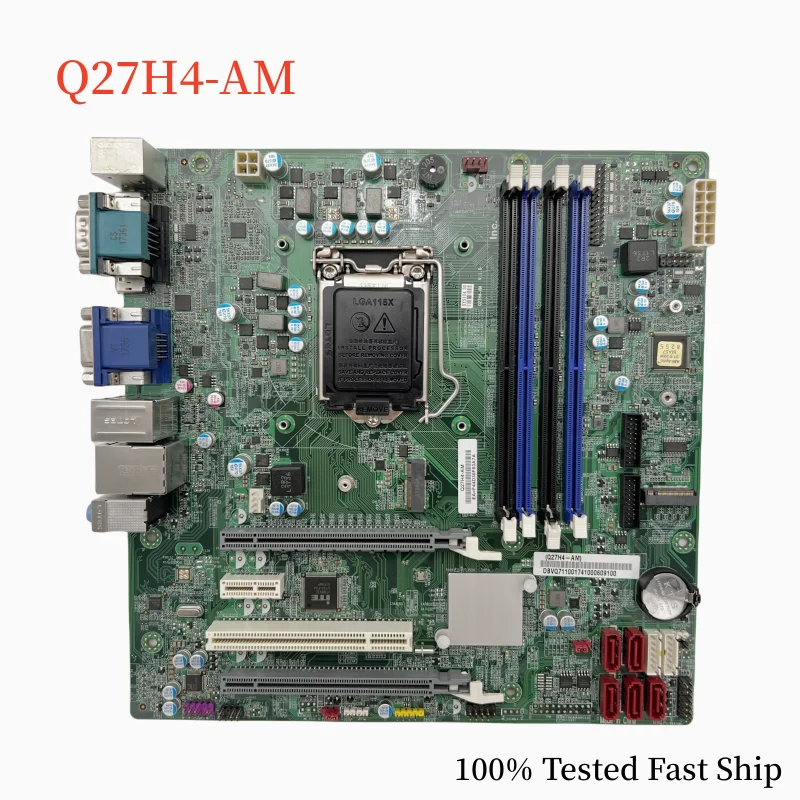 

Q27H4-AM For Acer Veriton D630 D10 Motherboard DBVQ711001 Q270 LGA1151 DDR4 Mainboard 100% Tested Fast Ship