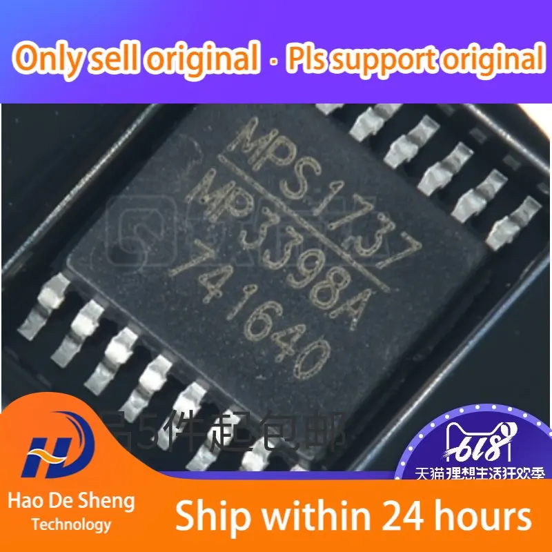 10PCS/LOT  MP3398 MP3398A MP3398AGF-Z  TSSOP-16  New Original in Stock