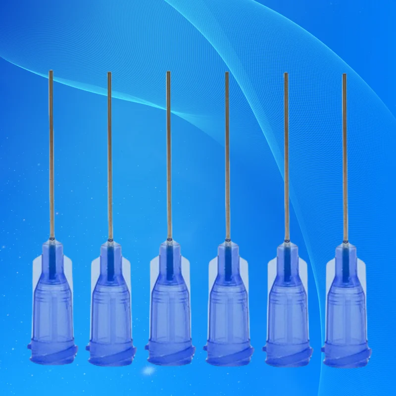 

‌ 22G Промышленные дозирующие иглы 100 шт. | 1-дюймовые насадки для шприцев из нержавеющей стали для клея/герметика, бесплатная доставка ‌