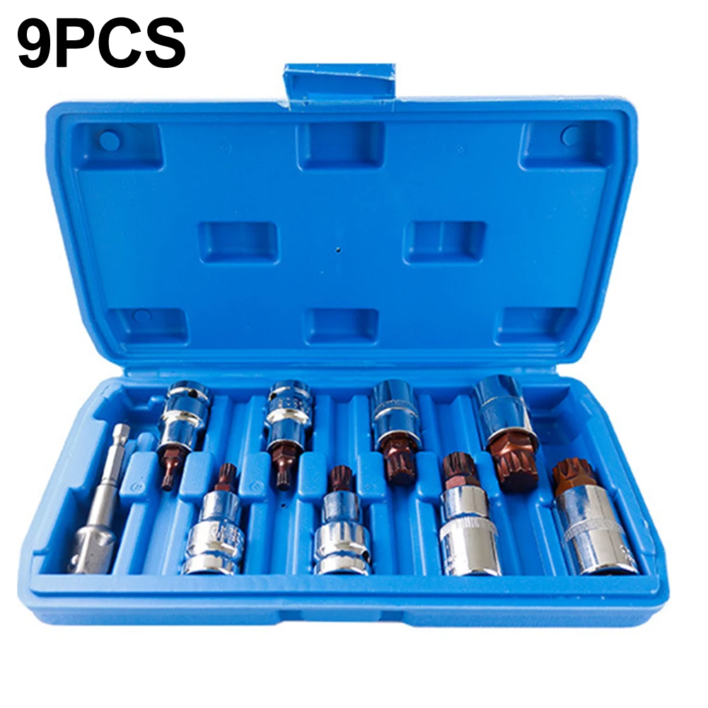 

55mm 12-Angle Screwdriver Socket Plum Blossom Type 1/2 Electric Wrench Socket Bit Four Square Pressure Batch Hand Tool