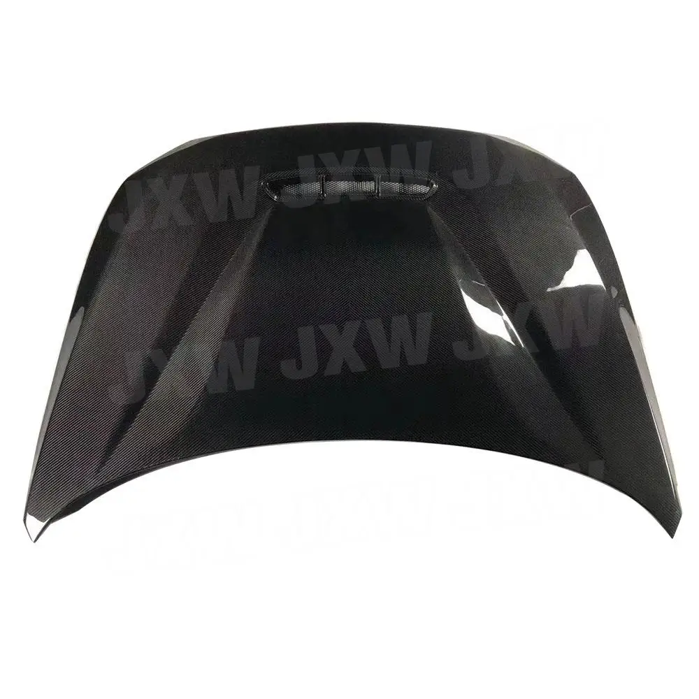 JXWANCF ألياف الكربون الجافة غطاء المحرك الأمامي غطاء فتحة التهوية لسيارات BMW 1 Series F20 2 Series F22 F87 M2 غطاء محرك السيارة CS Style #4