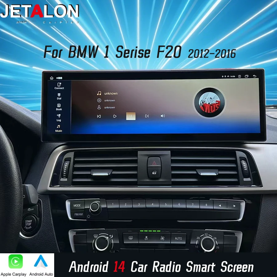 

14.9inch Android Auto 14 For BMW 1Series F20 2012-2016 CIC NBT 4G GPS Navigation Multimedia Stereo Video Player Wireless CarPlay