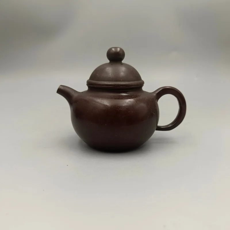 kettle ornament, smooth surface small teapot, copper wine pot, home decoration craft