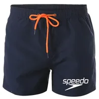 2025 Summer printed men's shorts Breathable casual quick drying double layer with sand mesh lining shorts Summer running shorts