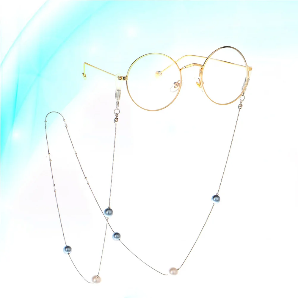 

Pearl Glasses Chain High Grade Anti Skid Eyeglass Strap Necklace Holder Around Neck Suitable for All Glasses Prevent Slipping