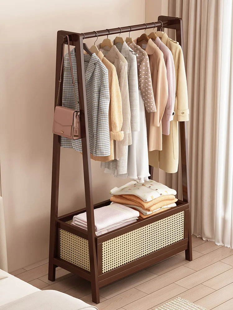 

Hanging hanger floor-to-ceiling bedroom living room entrance clothes rack vertical shelf homestay light luxury hanger coat rack