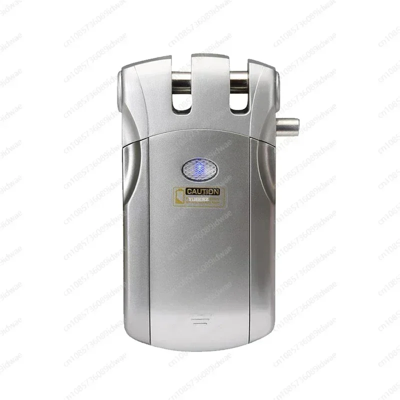 Wafu 019 Remote Control Lock 433Mhz Door lock Invisible Deadbolt Smart Lock With 5 Chrome plated Remote Controller