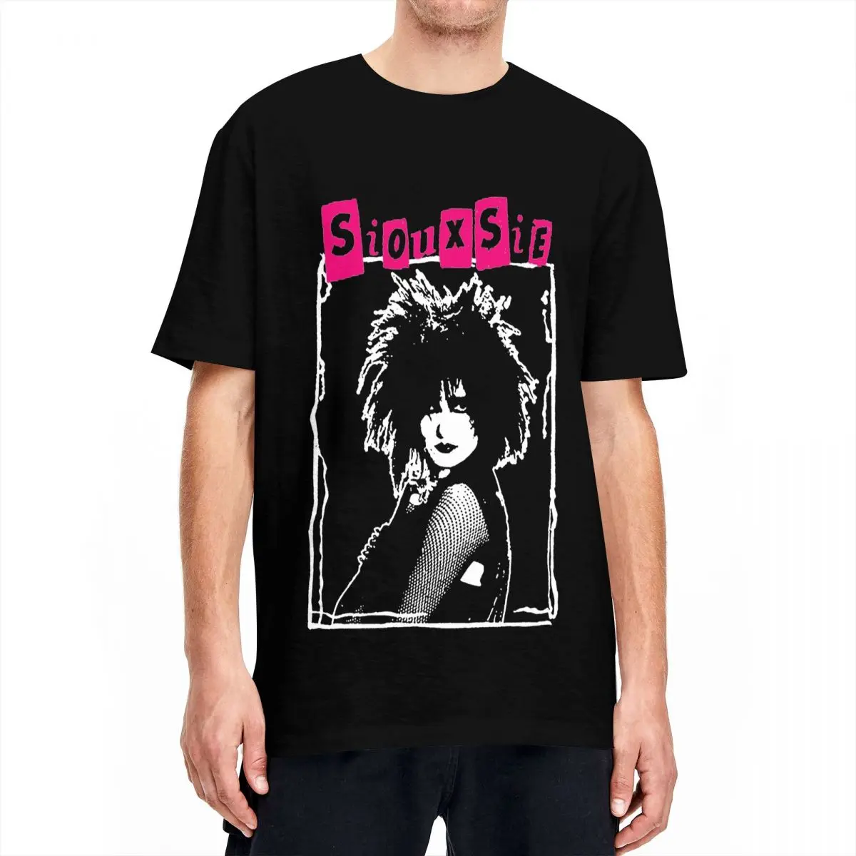 Men Women\'s Siouxsie And The Banshees Siouxsie Off T Shirt Pure Cotton Clothes Funny Short Sleeve Tee Shirt New Arrival T-Shirts