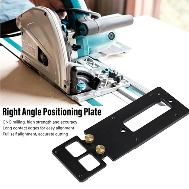 Carpentry Electric Circular Saw Track Right Angle Positioning Plate Guide Rail Saw Right Angle Guiding Ruler Matching Guide Rail