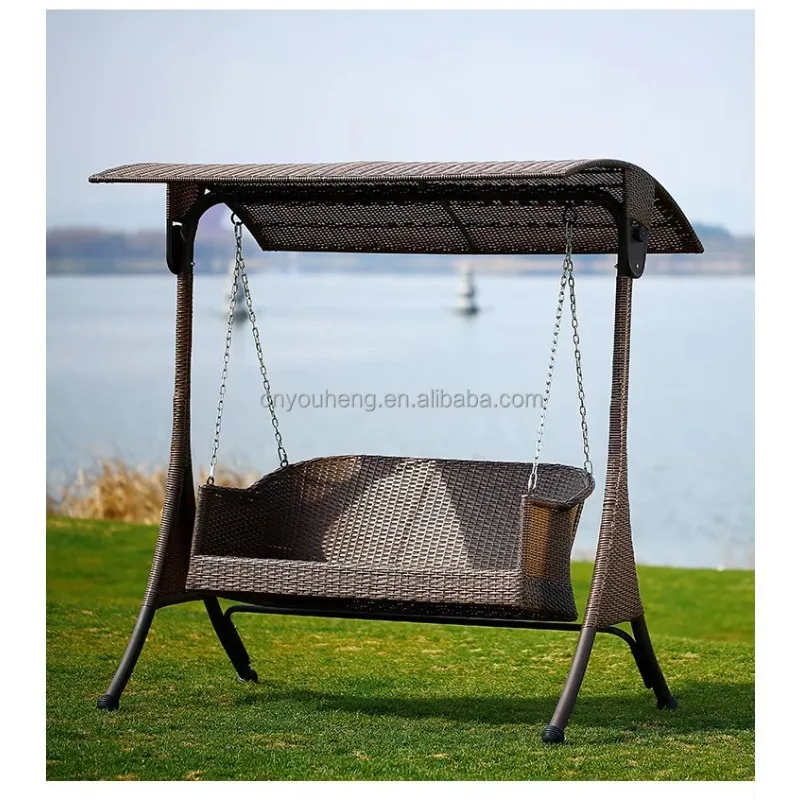 

Classy Bali Metal Patio Cat Hanging Ceiling Egg Cane Outdoor Swing Basket Balcony Swing Garden Reclining Hammock Swing Chairs