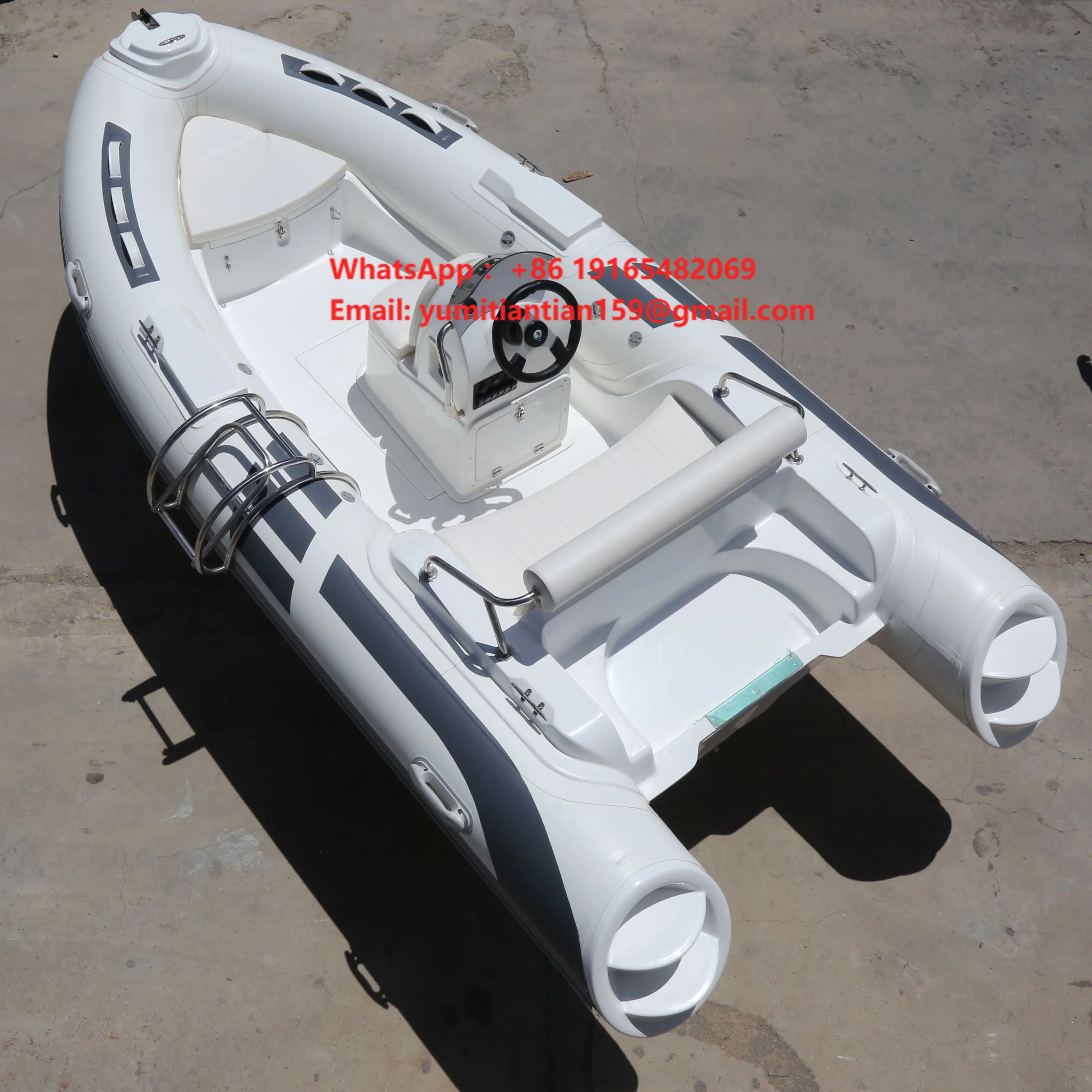 Wholesale RIB Inflatable Inflatable Rubber Rib Boat Inflatable Rescue Boat