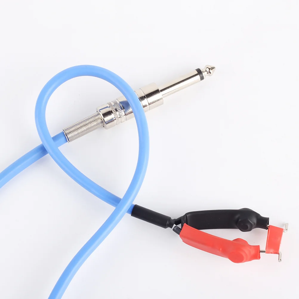 

Heavy Duty Silicone Clip Cord Durable Power Supply Wire Standard Mono Plug Tattoo Machine Blue Clip Cord Power Supply Wire
