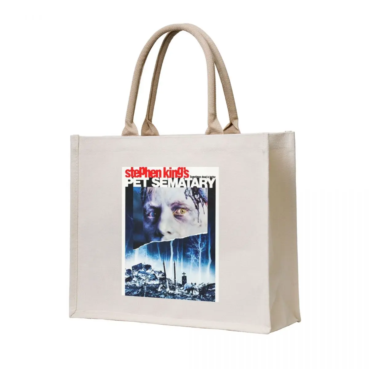 

Pet Sematary Tote Bag sac pour femme supermarket folding bag cute pouch bag Women's shopper