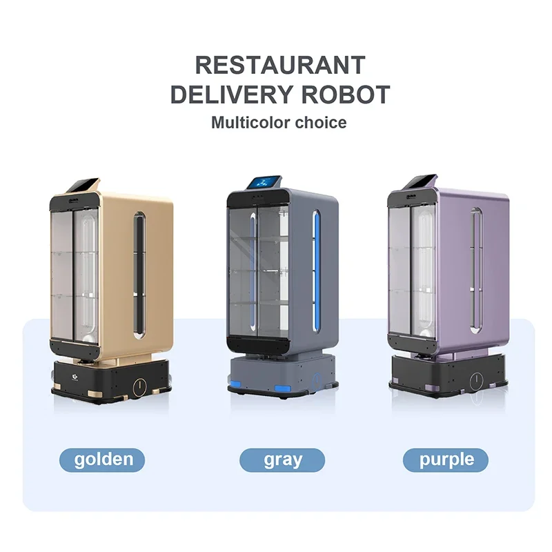 Autonomous Food Robot Restaurant Hotel and GOLF Needs Self Driving  Outdoor robot for golf course