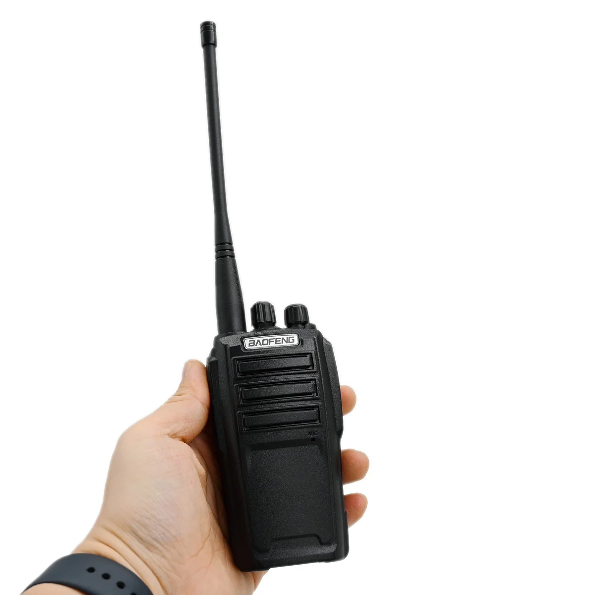 2x BAOFENG UV-6 Handheld Transceiver Dual Bands UHF/VHF 8W Power Long Range & PTT Headset Ham Wireless Interphone