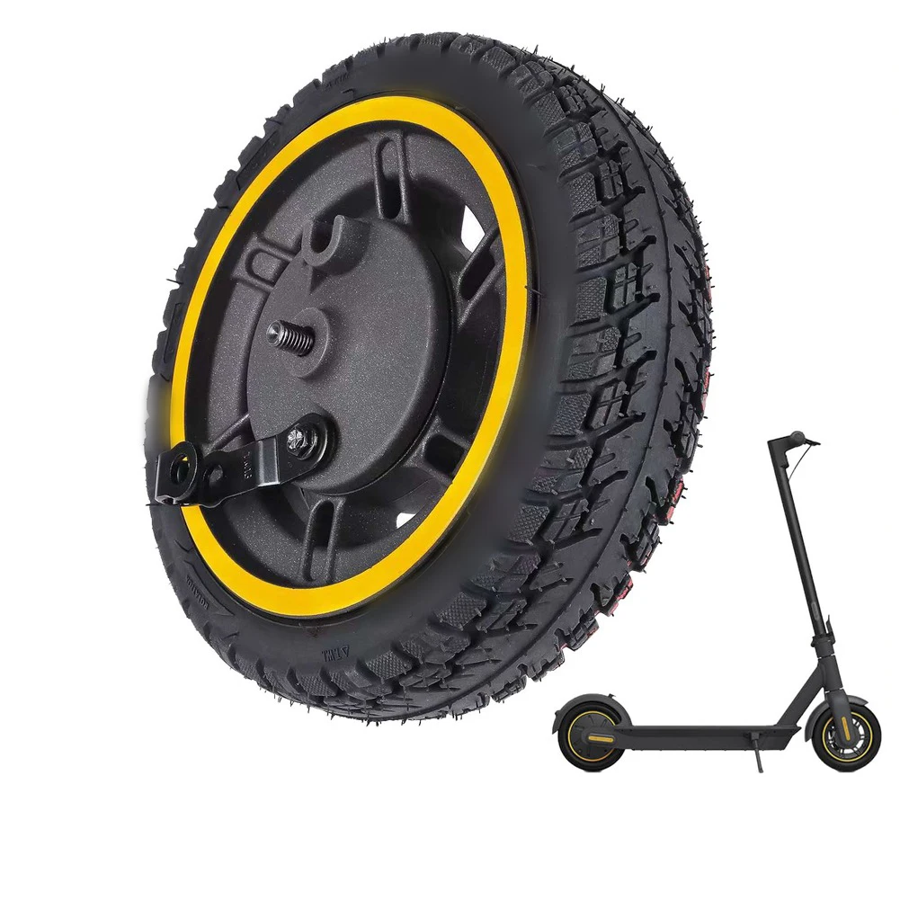

E-scooter Off-road Vacuum Tire 60/70-6.5 Explosion-proof Tyre Front Wheel Hub With Drum Brake Cover For MaxG30 Scooter Accessory