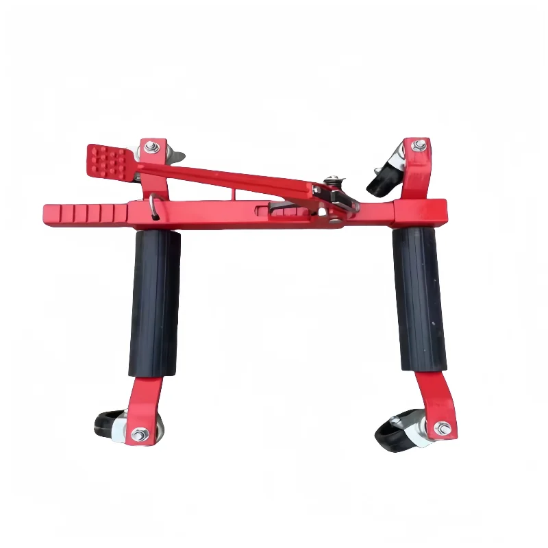 حار بيع عالية الجودة إصلاح السيارات تتحرك المحرك مركبة المحرك مركبة جاك عجلة السيارة الهيدروليكية دوللي #5