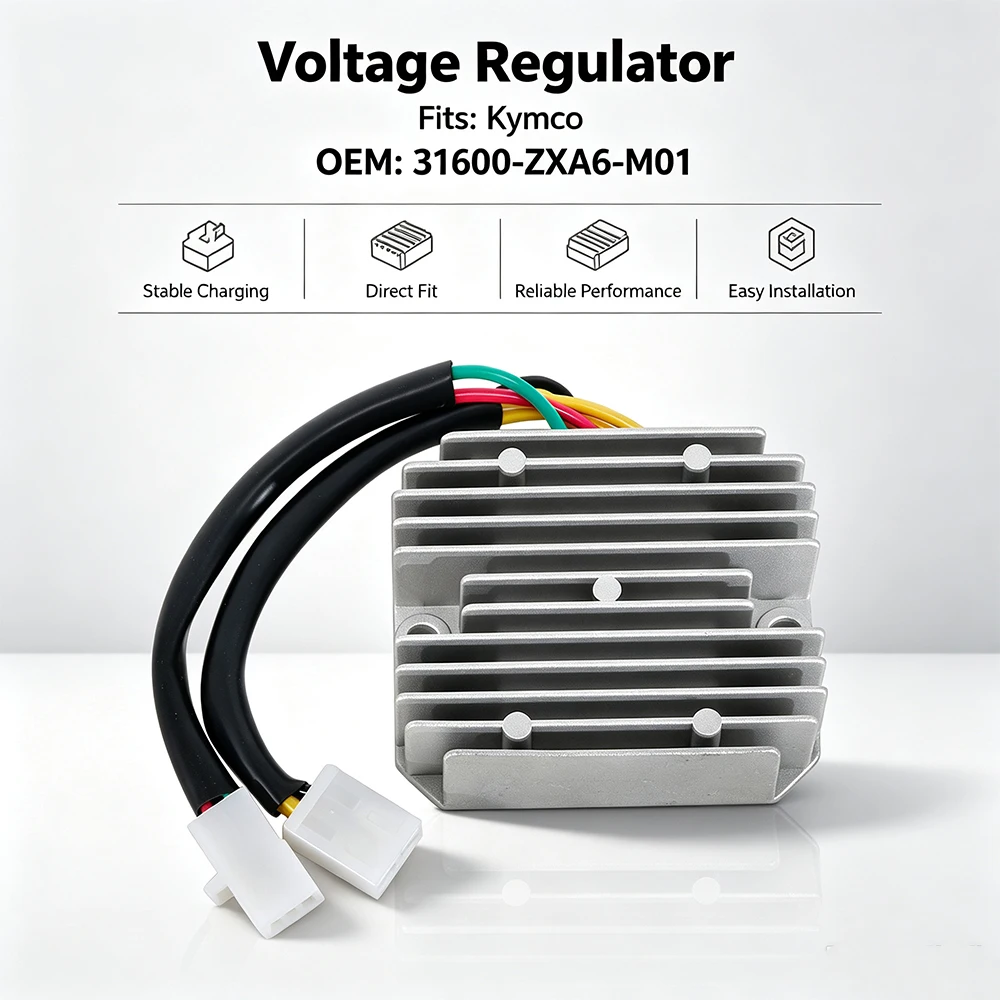 31600-ZXA6-M01 Voltage Regulator For Kymco AK 550i Premium Xciting 400S ABS Noodoe Euro 5 Xciting VS 400 Limited Edition