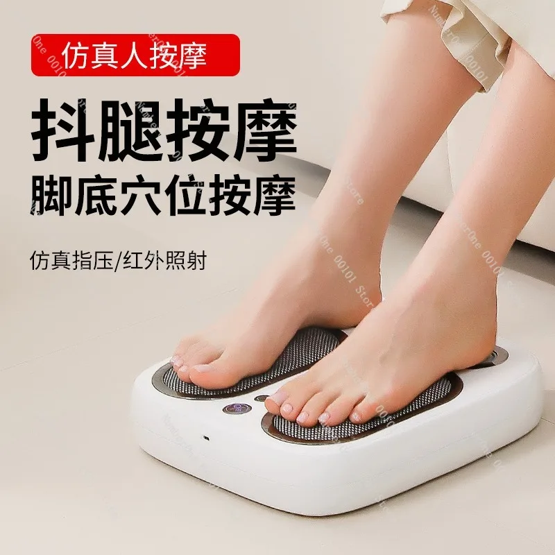 Electric Foot Massager with Heat Vibration Automatic Foot Spa Machine for Home Relaxation Therapy Device