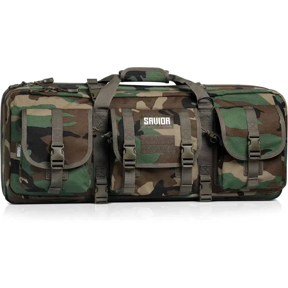 

Compact Tactical Double Pistol Case with Ample Pockets and Padded Strap