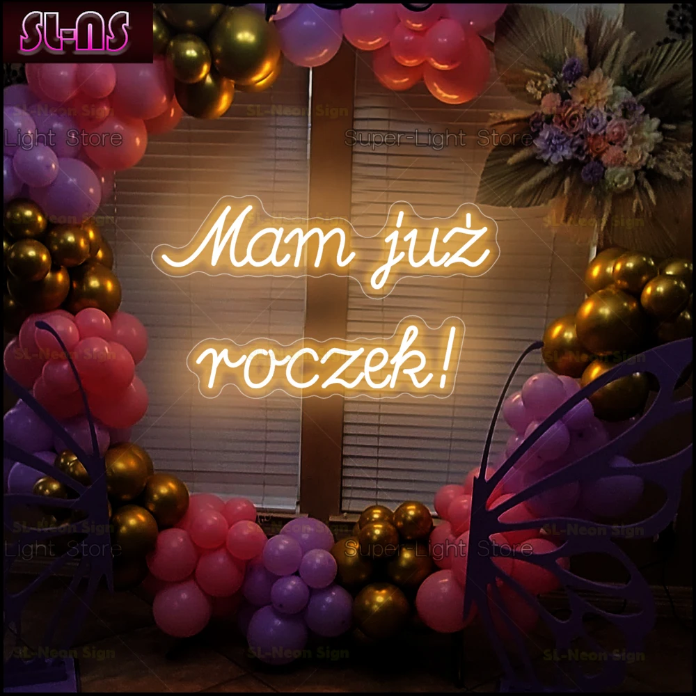 

Custom LED Neon Sign I've been a year Light Sign for Birthday Wedding Party Decor Neon Sign Light Up Mam Juz Roczek