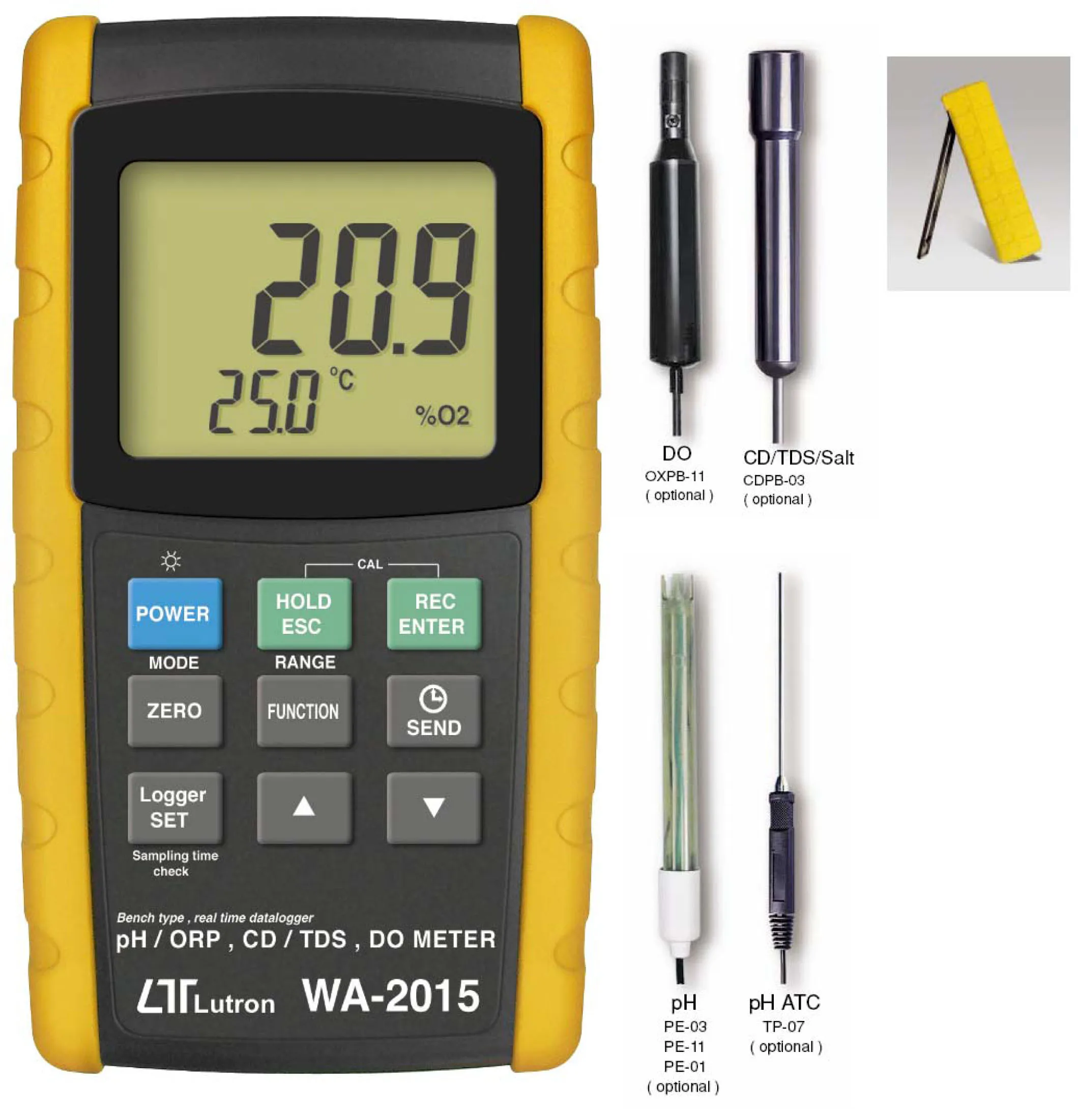 PH/ORP, DO, CD/TDS METER, Bench Type LUTRON WA-2015