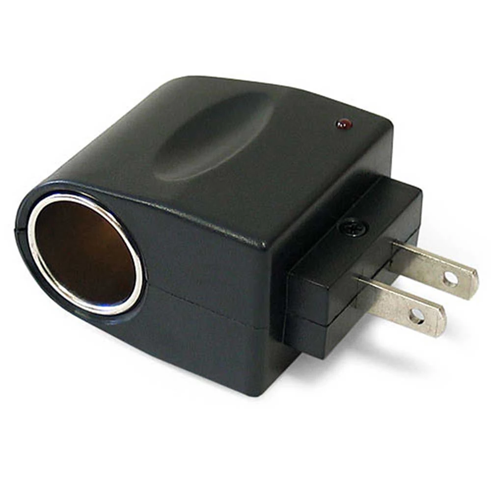 US Plug Car Cigarette Lighter Adapter Converter Wall 110V~220V AC Power to 12V DC Hot Sale