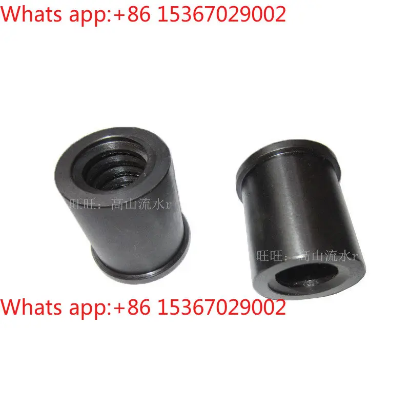 10PCS Grinder Precision Muzzle Copper Nut Copper Sleeve Table Vise Screw Screw Finishing Batch Muzzle Accessories