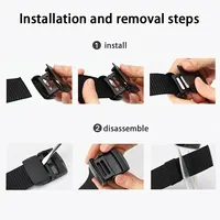 Men's Belt Outdoor Casual Canvas Belt Metal Free Training Nylon Tactical Belt,Versatile For Jeans, Dress,Casual ,For Men Women 4