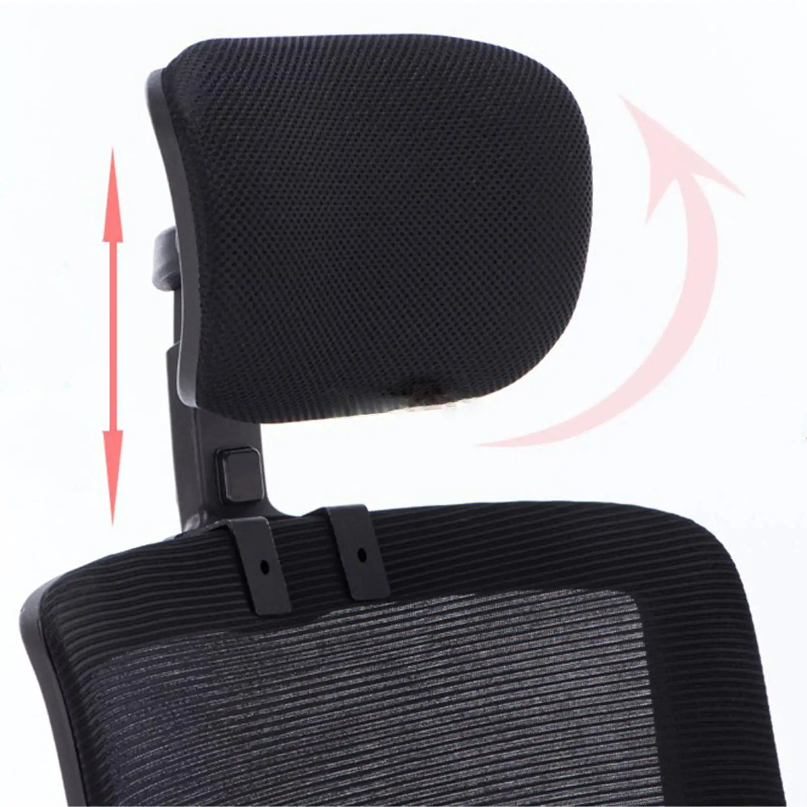 Computer Chair Headrest Durable Multifunctional Universal Attachment Height Angle Adjust for Rest Home Any Desk Chair Headrest