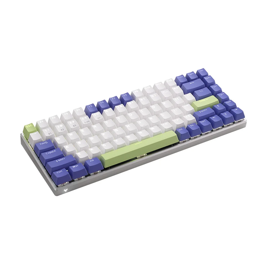 Rapoo V700-8A wireless bluetooth three-mode backlit mechanical keyboard 84-key compact design can be connected to 5 devices