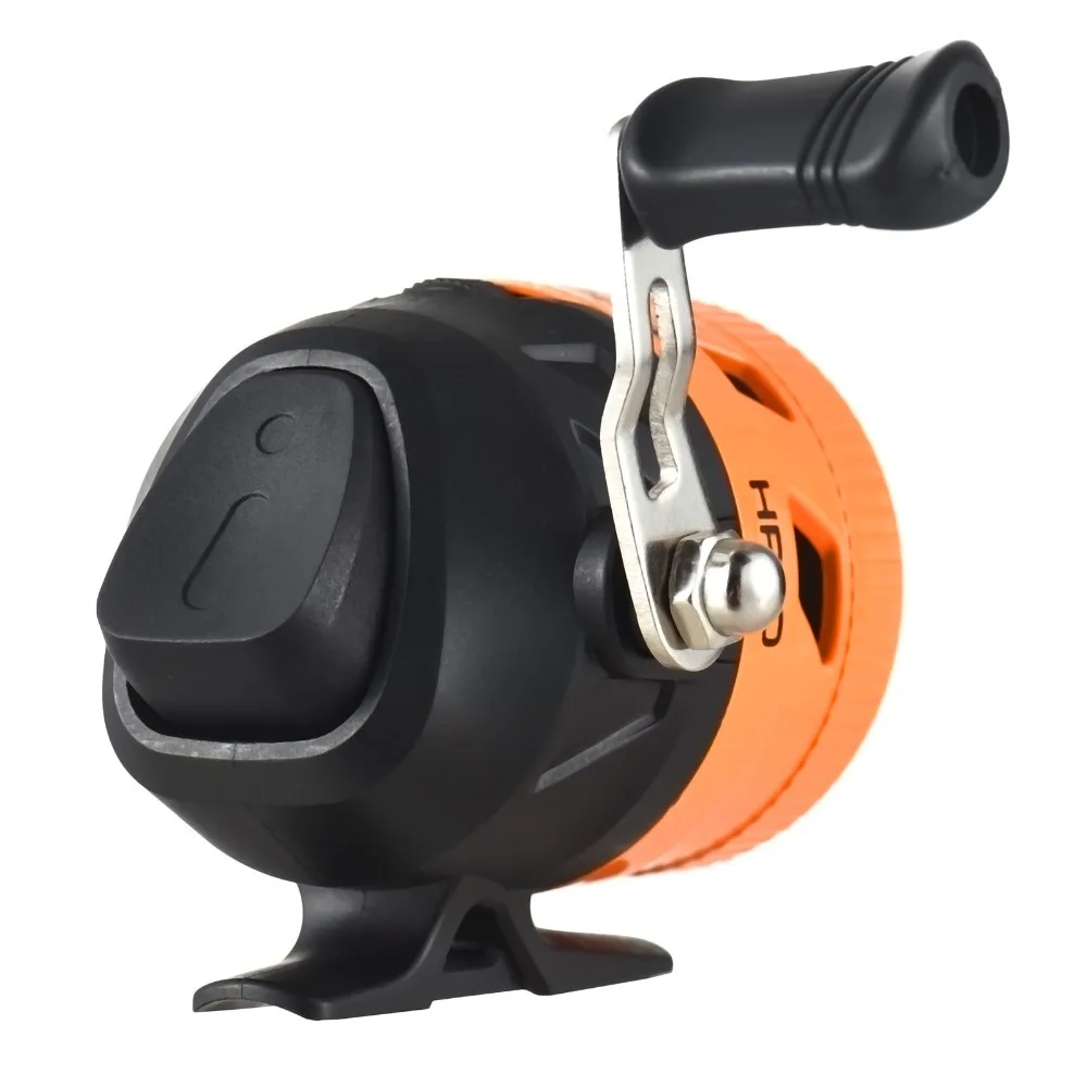 Carrete Spincast alta velocidad naranja para lanzar mano derecha - imagen 5